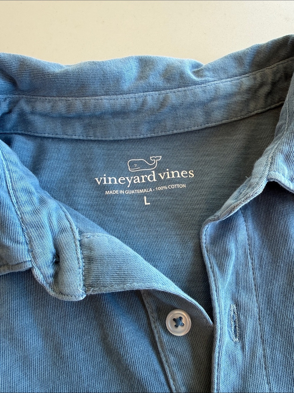 NWOT Vineyard Vines Surf Polo in Flag Blue - Picture 2 of 5